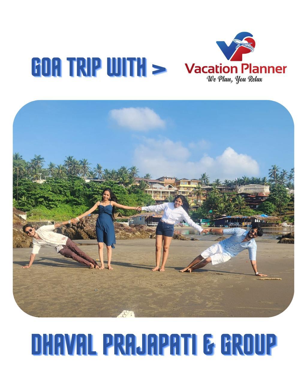 Goa trip — Dhaval Prajapati & group